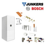 Junkers Bosch GC5300i WM 17/100S, GC-S5336, bauseitig, Abgas Dach rot, L/LL
