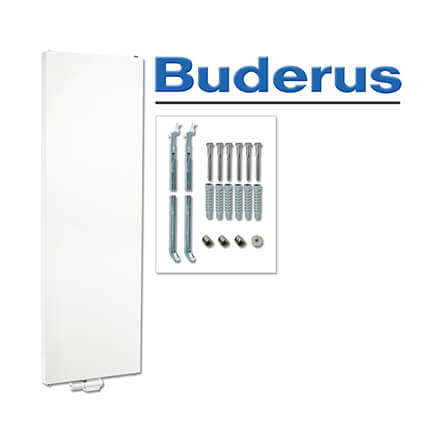 buderus-7728702106-1 Buderus Heizkörper Vertikal-Kompakt CV-Plan Typ 10 1600×600 mm (H x L)