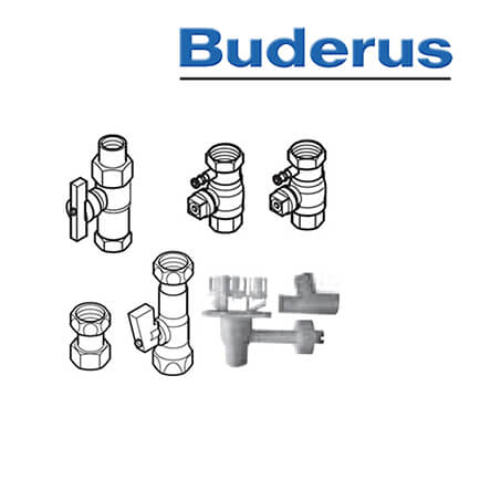 buderus-7736613432-1 Buderus AS6-AP Anschluss-Set 6, Aufputz