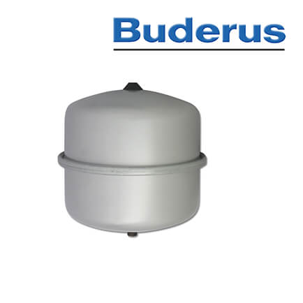 buderus-7738323762-1 Buderus Logafix Solar Membran Druckausdehnungsgefäß BU-S, silber, 18 Liter