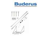 Buderus Erweiterungsset Wellplatten/Blechdach für SKT1.0-w, Aufständerung