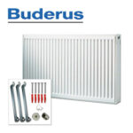 Buderus Heizkörper, Kompaktheizkörper C-Profil Typ 11 500×3000 mm (H x L) Profil
