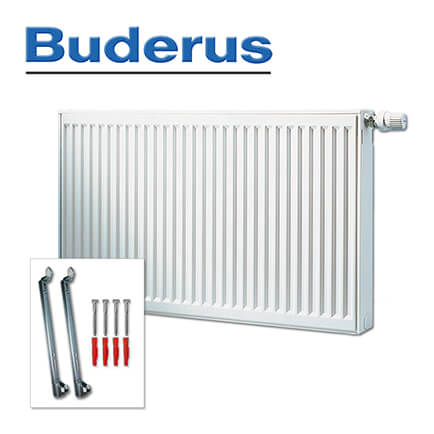 buderus-7750103416-1 Buderus Heizkörper, Ventil-Kompaktheizkörper VC-Profil Typ 11 600×1600 mm (H x L)