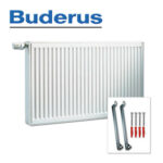 Buderus Profilheizkörper VC-Profil Typ 11 400×800 mm (H x L), Linksausführung