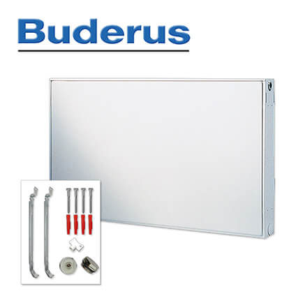 buderus-7750301806-1 Buderus Heizkörper, Flachheizkörper, Kompakt C-Plan Typ 30 400×600 mm (H x L)