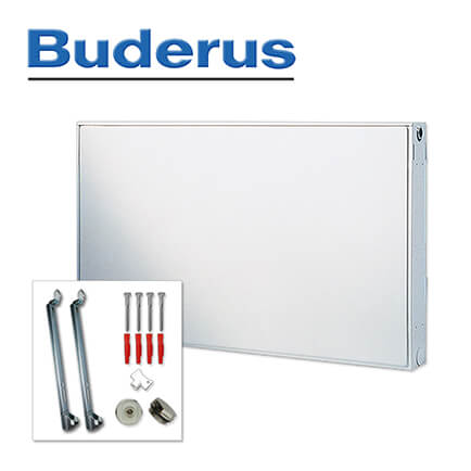 buderus-7750302406-1 Buderus Heizkörper, Kompaktheizkörper C-Plan Typ 11 500×600 mm (H x L), Plan