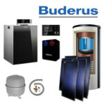 Buderus KB192i-15, SL211, Gas-Brennwertkessel, 5 x SKT1.0-s, P750 S, Erdgas