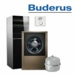 Buderus WLW196i-8 AR T190, Luft/Wasser-Wärmepumpe, Bedieneinheit RC100 H
