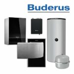Buderus WLW196i-8 IR E, Luft/Wasser-Wärmepumpe, PNRZ750.6 ES-B, FS20/2