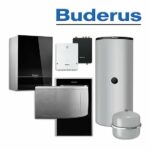 Buderus WLW196i-8 IR E, Luft/Wasser-Wärmepumpe, PRZ500.6 E, FS20/2
