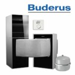 Buderus WLW196i-8 IR T190, Luft-/Wasser-Wärmepumpe, RC100 H