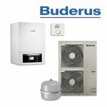 Buderus WPLS11.2 RB, Logatherm Split-Wärmepumpe, RC100 H