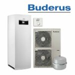 Buderus WPLS 13.2 RT, Logatherm Split-Wärmepumpe, RC100 H