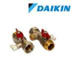 Daikin Kugelventil, Einsatz im Rücklauf der Wärmepumpe