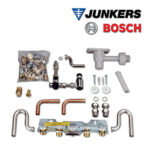 Junkers Anschlusssatz Nr. 679 für Storacell ST 50/80-6, getrennt, AP/UP