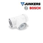 Junkers AZB 609/1 Doppel-T-Stück 90° DN80/125