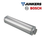 Junkers SD 160 Schalldämpfer DN 160, rund, mineralfaserfrei, 1000 mm