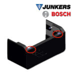 Junkers Bosch Designblende zum kaschieren der Verrohrung für GC9000i W