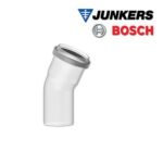 Junkers Bosch FC-SE60-30 Abgasbogen, DN60, 30°