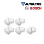 Junkers Bosch Bürstenköpfe (5 Stück), klein für Reinigungsset WB6