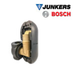 Junkers Bosch Luftabscheider H-SA40 mit Isolierung, Nennweite DN40, Länge 128mm