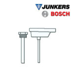 Junkers Bosch Temperaturfühler mit Tauchhülse PT1000, 120 mm Länge