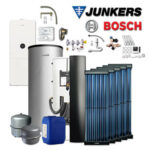 Junkers Bosch WMA27 mit Gaskessel GC5300i WMA 24/100S, BBS400, 5xVK120, Schacht