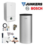 Junkers Bosch Gastherme GC7000iW 14-1, GC-S748, W160-5, Abgas Dach schwarz, L/LL