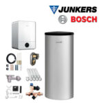 Junkers Bosch Gastherme GC9001iW 20 E, GC-S955 mit W160-5 P1 A, Abgas Schacht