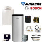 Junkers Bosch OC7F39 mit OC7000F 30 Öl-Brennwertkessel, W 160-5, HS25/6