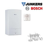 Junkers Bosch ZWRKE10 mit ZWR 18-7 KE 21 Kombitherme 18 kW, CR 100, Unterputz, L/LL