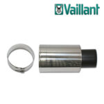 Vaillant Mündungsabschluss mit Klemmschellen Ø 300/200 Edelstahl/PP