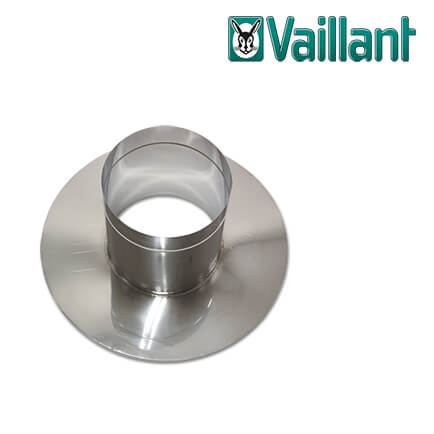 vaillant-0020095587-1 Vaillant Flachdachkragen Edelstahl Ø 225 für Abgassystem Fassade Ø 160