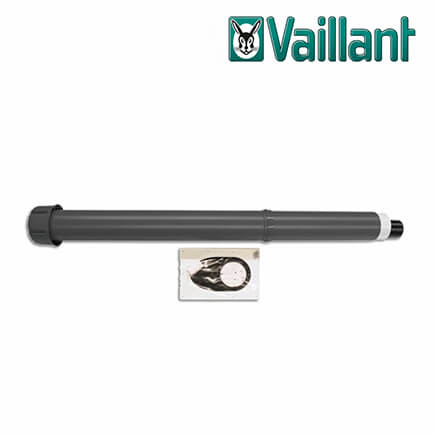 vaillant-0020106371-1 Vaillant Senkrechte Dachdurchführung schwarz Ø 110/160 PP