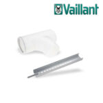 Vaillant Stützbogen 87° mit Auflageschiene 350 mm Ø 110 PP