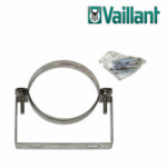 Vaillant Außenwandhalterung 50 bis 95 mm verstellbar, Edelstahl