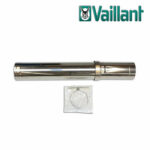 Vaillant Senkrechte Dachdurchführung, konzentrisch 1,0 m Ø 110/160 PP/Edelstahl