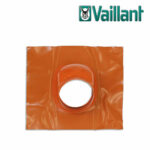 Vaillant Universalpfanne – Schrägdach (25-50°) rot, Abgassystem Ø 110/160 PP