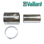Vaillant Mündungsabschluss mit Klemmschellen Ø 350/250, Edelstahl/PP