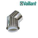 Vaillant Bogen 45° (1 Stck) konzentrisch Ø 250/350 Edelstahl/PP