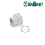 Vaillant Anschlussadapter gerade für Luftschlauch rund Ø 75/62 mm