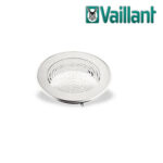 Vaillant Design Abdeckblende rund Ø 125 mm Langloch Edelstahl