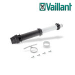 Vaillant Senkrechte Dachdurchführung schwarz Ø 60/100 PP