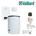 Vaillant Paket 1.640 ecoTEC plus VC 10 CS/1-5, VRC 710, VIH R 120/6B Abgas starr