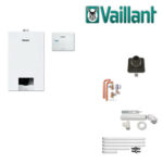 Vaillant Paket 1.650 ecoTEC plus VC 20 CS/1-5, VRC 710, Inst.-Set, Abgas starr