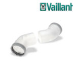 Vaillant Bogen 45° (2 Stck) Ø 80 PP