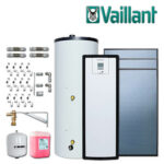 Vaillant Solaranlage 9.202/5, 7,53m² VFK 125/4, auroSTEP plus VIH S2 350/4 B