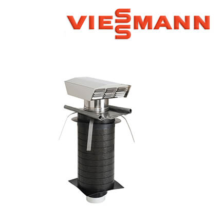 viessmann-9562054-1 Viessmann Dachdurchführung DN 160 / DN 180, Edelstahl blank