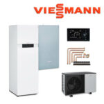 Viessmann Vitocal 222-A Wärmepumpe, 6,3 kW, Z017619, Anschluss-Set links/rechts