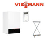 Viessmann Vitodens 200-W Kombitherme, 19 kW, Z022053, VT100, Zubehör Aufputz